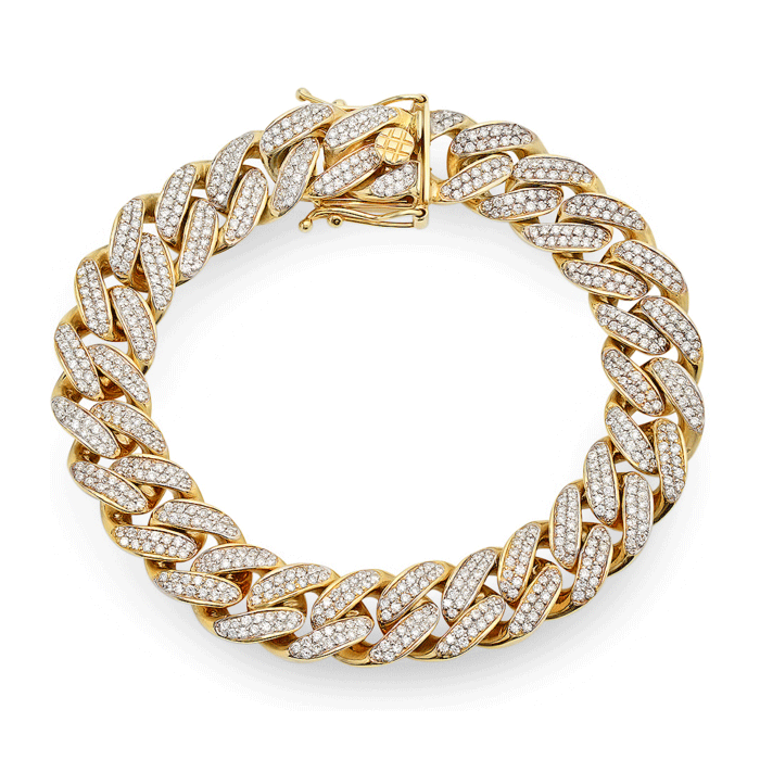 Hip Hop Jewelry 14MM White Gold| Alibaba.com